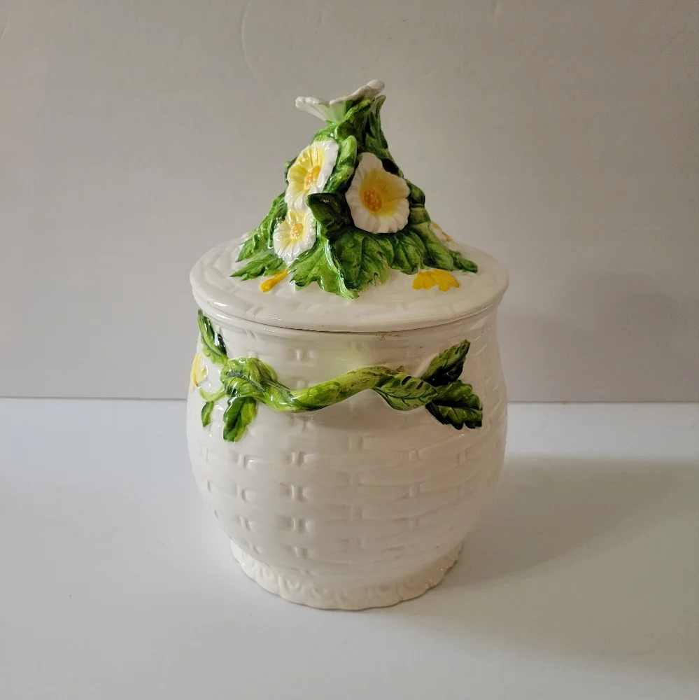 Vintage Geo Z Lefton Cookie Jar